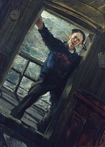 In The Steer Opening (malba) od Christian Krohg