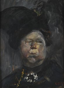 paní Blomová od Christian Krohg