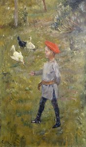 Per se slepicemi, Hvitsten od Christian Krohg