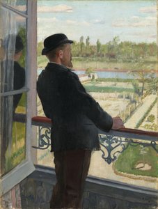 Portrét švédského malíře Karla Fredrika Nordstroma (1855-1923) 1882 (olej na plátně) od Christian Krohg