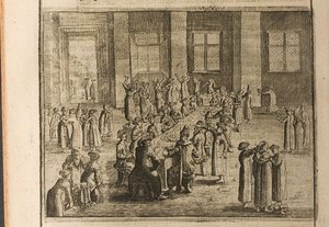 Svatební ilustrace z Cest k velkému vévodovi pižmovému a perskému králi od Adama
