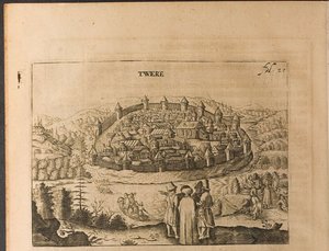 Tverská ilustrace z Cesty k velkému vévodovi z Muscovy a perskému králi od Adama Oleariho