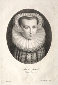 Marie Stuartovna. od Christian Ludwig Wilhelm Heuer