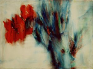 Rote Cannas od Christian Rohlfs