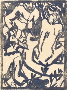 Susanna a starší, 19161917. od Christian Rohlfs