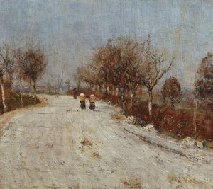 Cesta do Gelmerody, 1893 od Christian Rohlfs