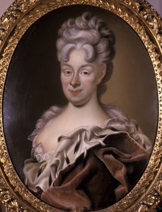 Magdalene Sybille, vévodkyně Sachsen-Eisenach, 1708 (olej na mědi)