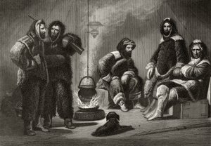 Life in the Brig, vyrytý J. McGoffinem, z 