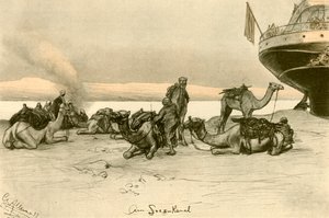 U Suezského průplavu, 1898. od Christian Wilhelm Allers