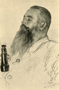 Kapitán Protet z parníku ‚Godavery‘, 1898. od Christian Wilhelm Allers