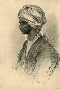 Fellah, Egypt, 1898. od Christian Wilhelm Allers