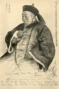 Jeho Excelence Dao-Tai-Chu, Hankow, Čína, 1898. od Christian Wilhelm Allers