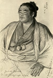 Konishiki Yasokichi, 1898. od Christian Wilhelm Allers
