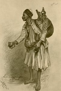 Prodejce limonád, Káhira, Egypt, 1898. od Christian Wilhelm Allers