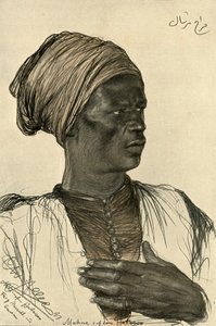 Muž na palubě parníku „Hatasoo“, Egypt, 1898. od Christian Wilhelm Allers
