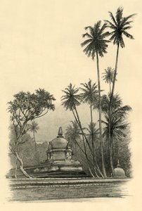 Svatyně Natha Dewale, Kandy, Ceylon, 1898. od Christian Wilhelm Allers