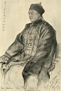 w U-ting-cha U, mandarín v Hankow, 1898. od Christian Wilhelm Allers