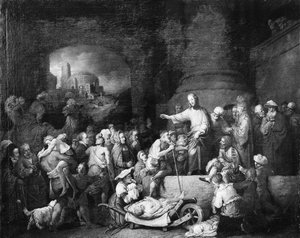 Kristus uzdravuje nemocné, 1742.