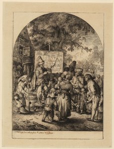 Velké uzdravení nemocných od Christian Wilhelm Ernst Dietrich