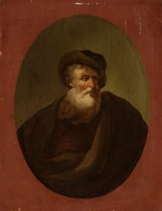 Stařec hledící doprava od Christian Wilhelm Ernst Dietrich