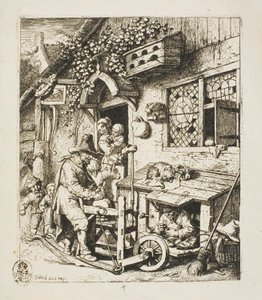 Bruska na nůžky od Christian Wilhelm Ernst Dietrich