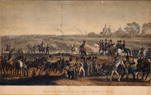 Přechod přes Dněpr 14. srpna 1812 20. let 19. století od Christian Wilhelm Faber du Faur von