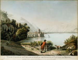 Pohled na hrad Chillon