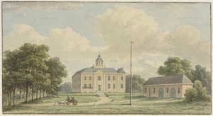 Dům De Cloese, poblíž Lochem od Christianus Hendricus Hein