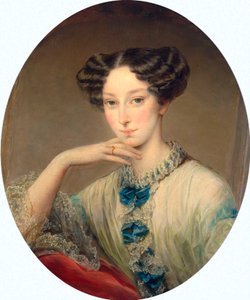 Portrét velkovévodkyně Marie Alexandrovny 1824-1880, c1850.