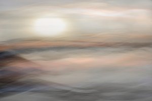 Záhadný pastelový horizont od Christina Sillen