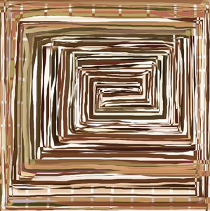 Zemitá spirálová geometrie