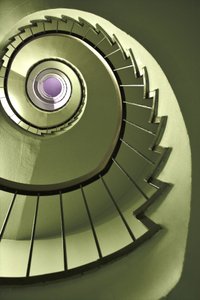 Geometrické točité schodiště