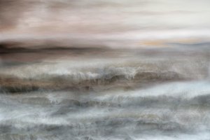 Abstrakt „Oceánské vlny“