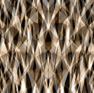 Teplá geometrická abstrakce od Christina Sillen