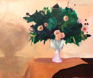 Elegantní růžová kytice od Christine Lindstrom