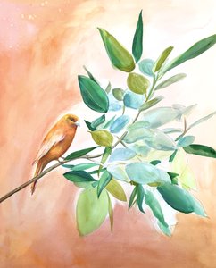 Pobočka Orange Bird od Christine Lindstrom