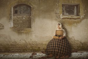 Melancholický cestovatel ve stylu vintage od Christine von Diepenbroek