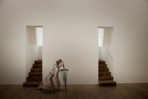Minimalistický dámský deštník od Christine von Diepenbroek