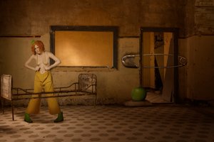 Surrealistická klaunka od Christine von Diepenbroek