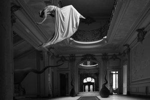 Surrealistický sen o plovoucím sídle od Christine von Diepenbroek