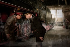 Prohlídka historického parního vlaku od Christine von Diepenbroek