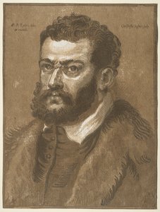 Busta vousatého muže doge Giovanni Cornaro, 1632-1636. od Christoffel Jegher
