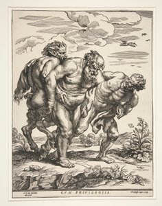 Pochod Silenus od Christoffel Jegher