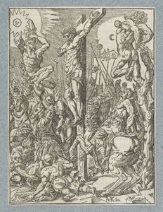 Kristus na kříži od Christoffel van Sichem (II)