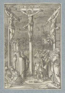 Kristus na kříži od Christoffel van Sichem (II)