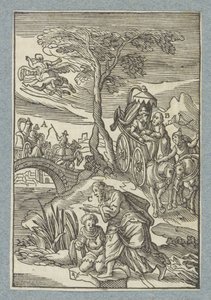 Křest Eunucha od Christoffel van Sichem (II)