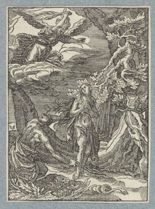 Vyhnání z ráje od Christoffel van Sichem (II)