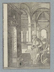 Manasse ve vězení od Christoffel van Sichem (II)