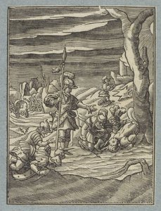 Výběr Gideonových mužů od Christoffel van Sichem (II)