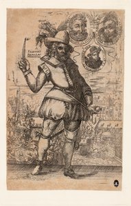 François Ravaillac 1578-1610, vrah francouzského krále Jindřicha IV. od Christoffel van Sichem